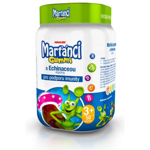 WALMARK Marťánci Gummy Echinacea 20mg 50ks